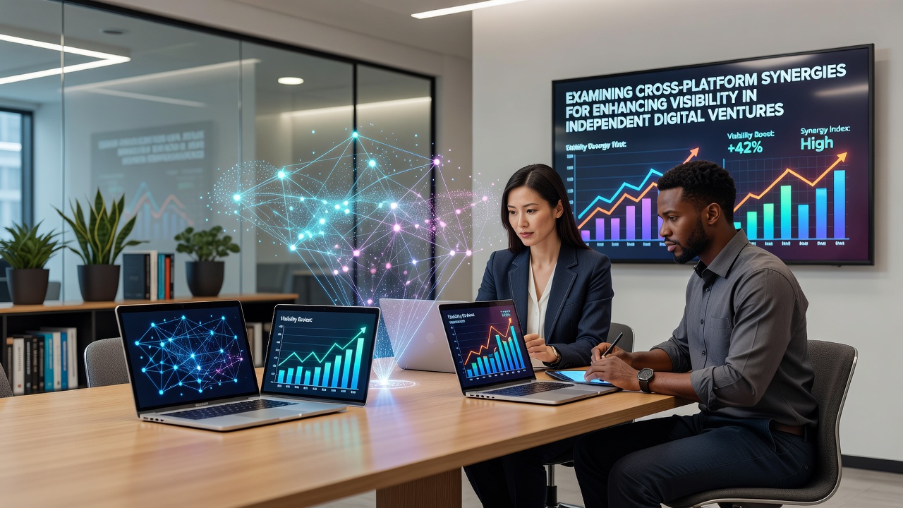 Examining Cross-Platform Synergies for Enhancing Visibility in Independent Digital Ventures