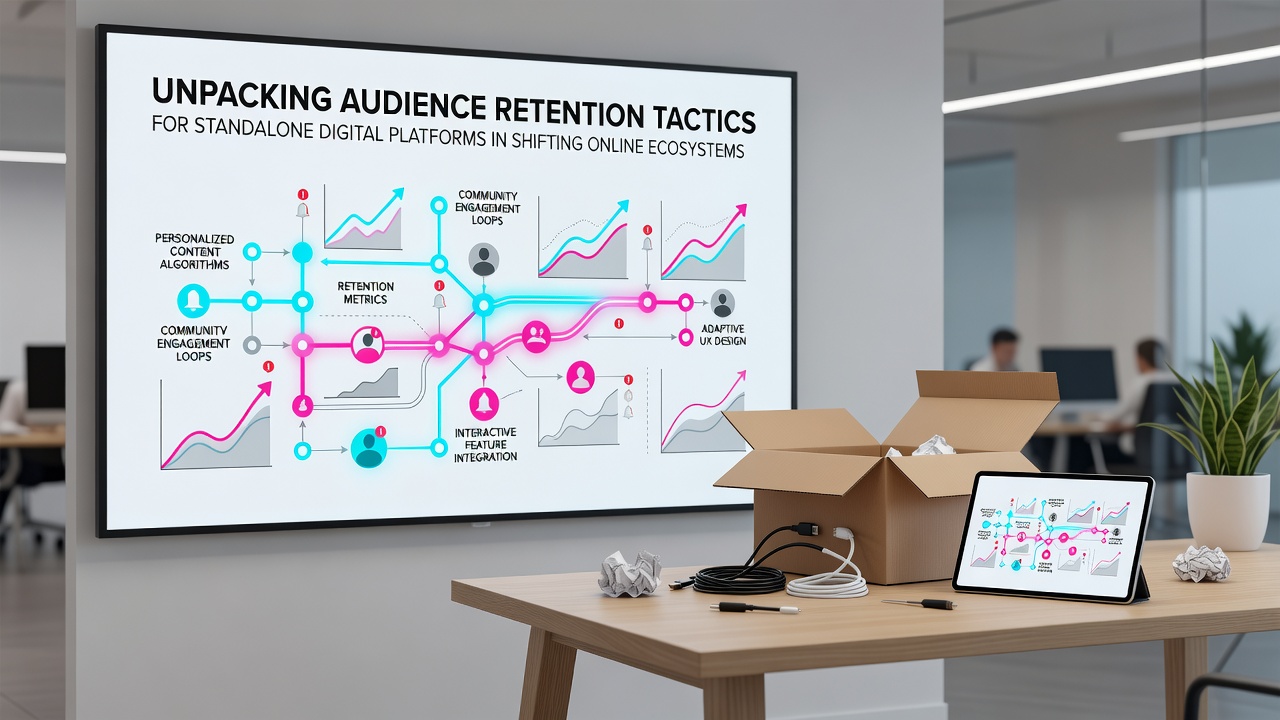 Unpacking Audience Retention Tactics for Standalone Digital Platforms in Shifting Online Ecosystems